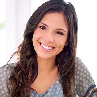 Young woman with gorgeous smile