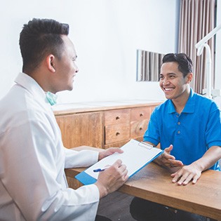 patient asking about cost of emergency dentist in Marlton