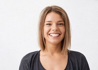 smiling young woman